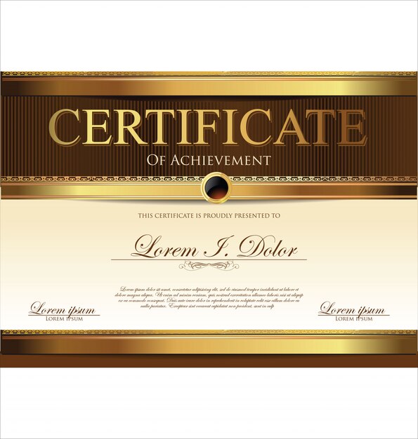 el certificado