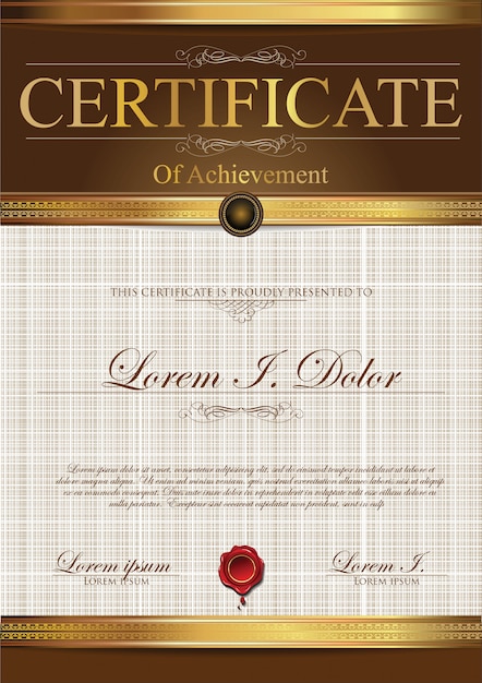 el certificado