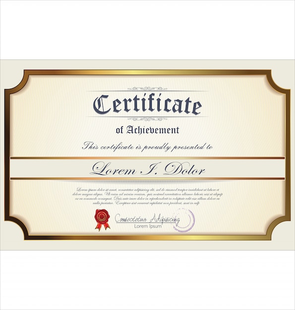 el certificado