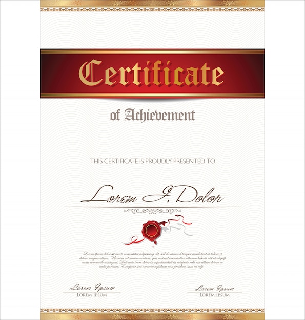 el certificado