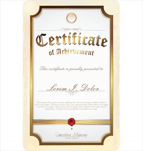 el certificado
