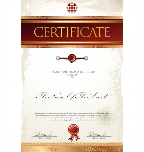 el certificado