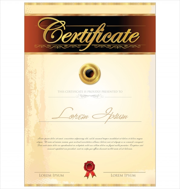 el certificado