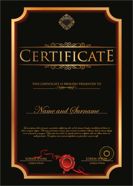 el certificado