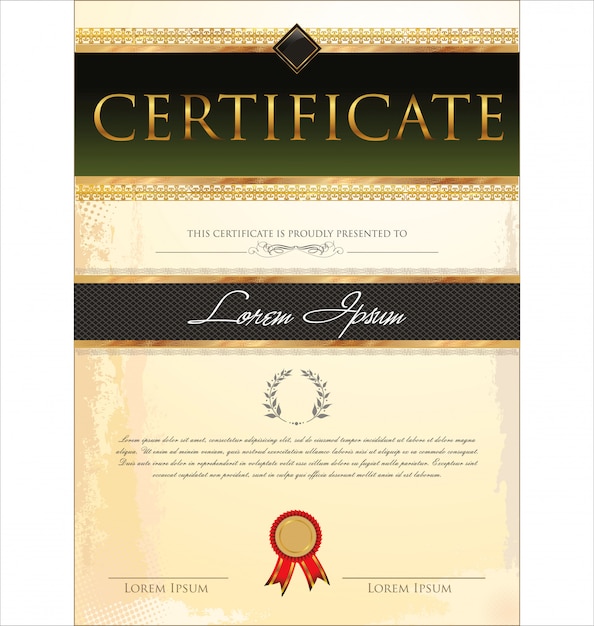 el certificado