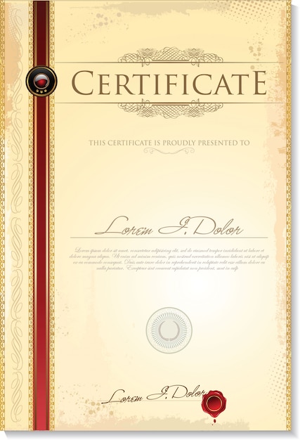 el certificado