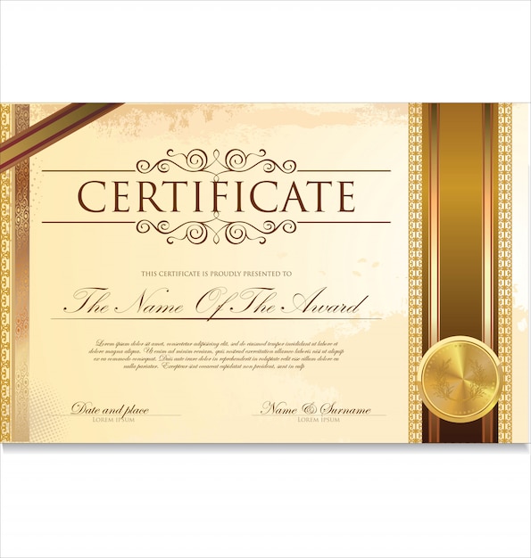 el certificado