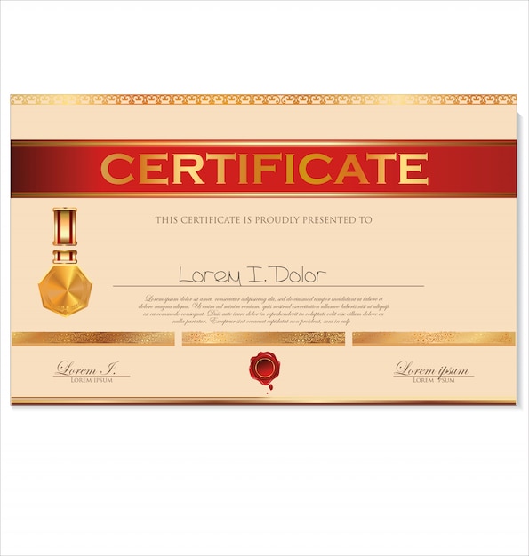 el certificado