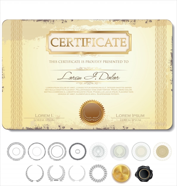 el certificado