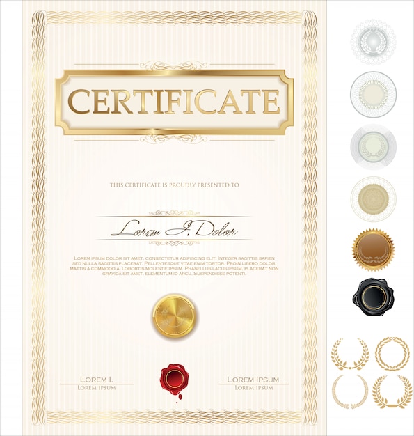 el certificado