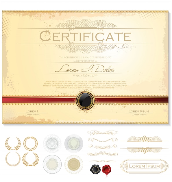 el certificado