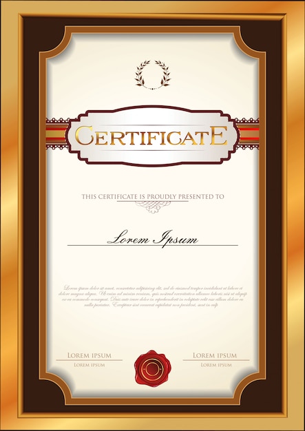 el certificado