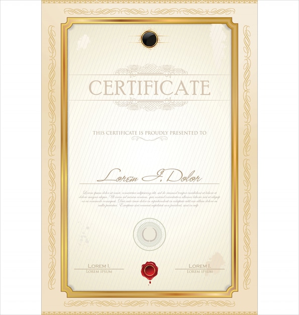 el certificado