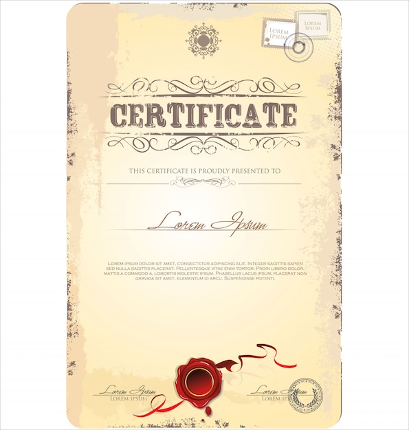 el certificado