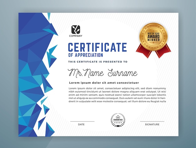 el certificado