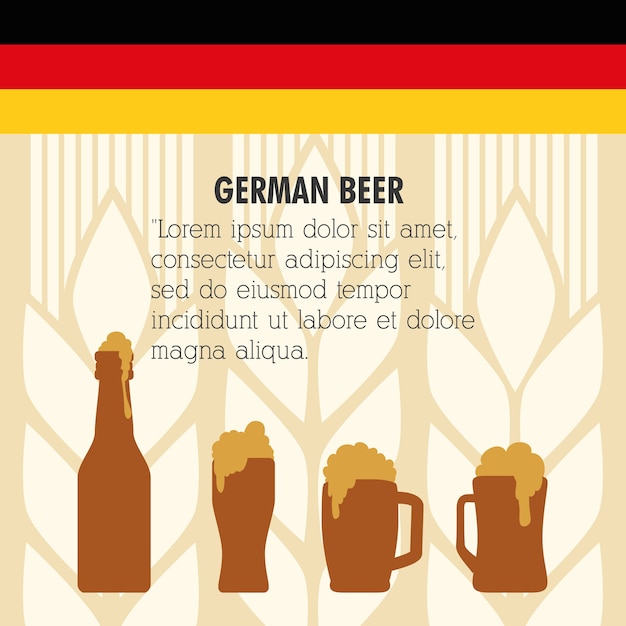 cerveza alemana de calidad premium