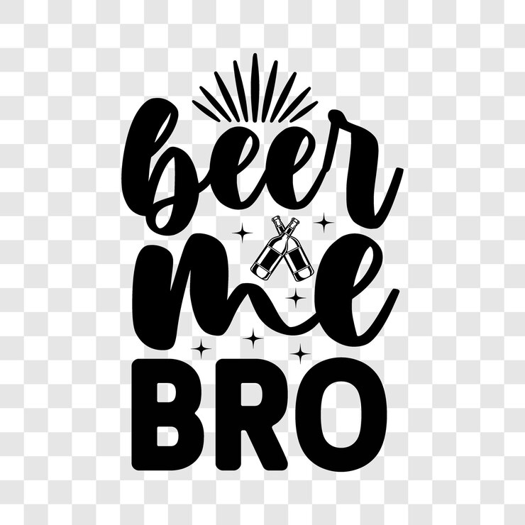 la cerveza me hermano svg