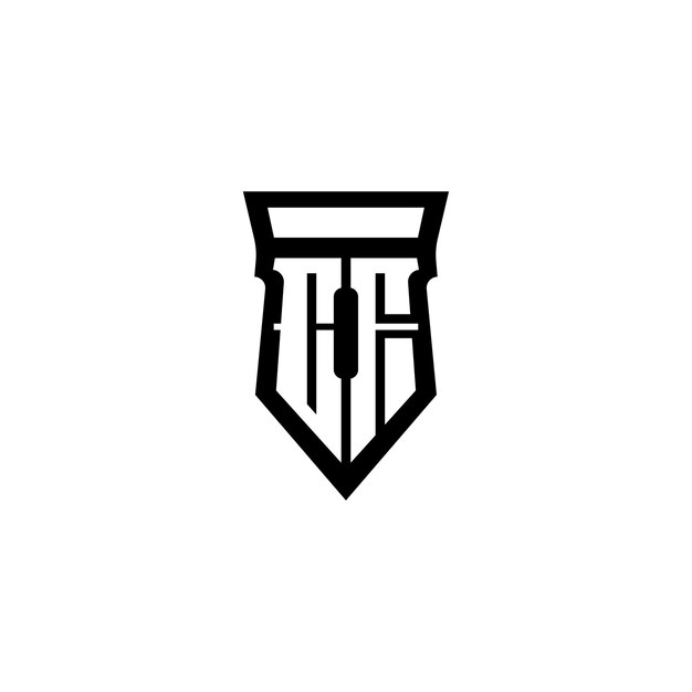 CF monograma logotipo diseño carta texto nombre símbolo monocromo logotipo alfabeto carácter simple logotipo
