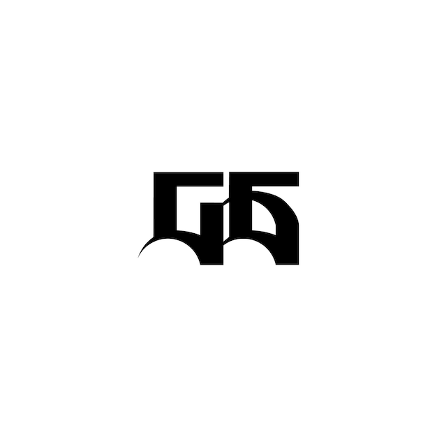 CG monograma logotipo diseño carta texto nombre símbolo monocromo logotipo alfabeto carácter simple logotipo