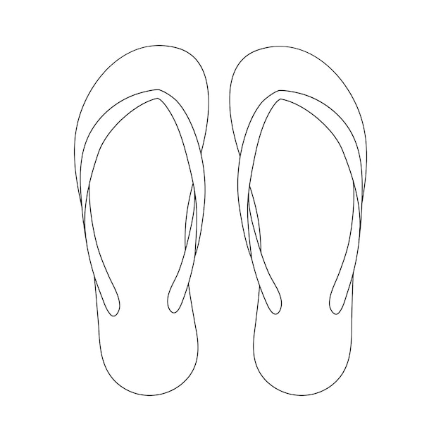 Chanclas logo vector