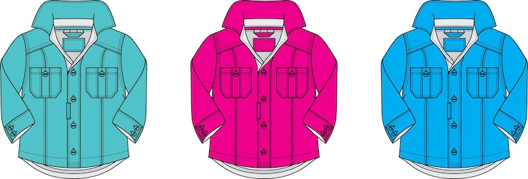 Vector chaqueta de abrigo de mezclilla boceto plano dibujo técnico plantilla de ilustración vectorial