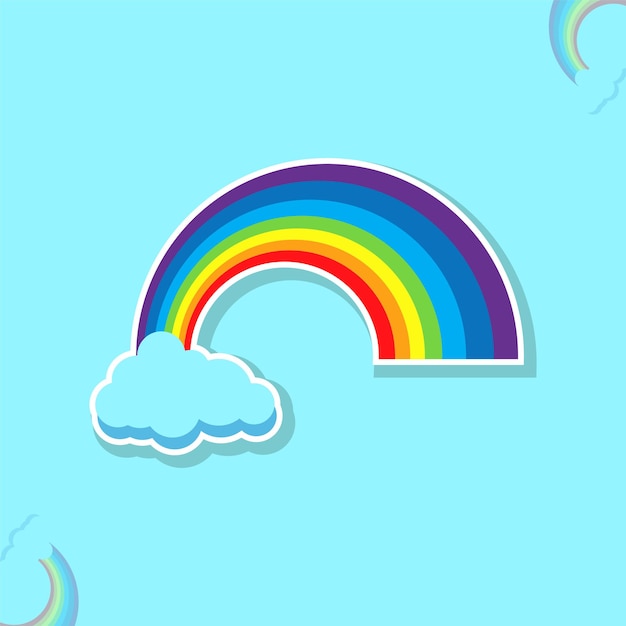 Charming Chroma descarga gratuita de arte vectorial de arco iris