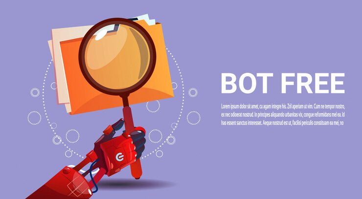 Vector chat bot search robot asistencia virtual de sitio web o aplicaciones móviles, inteligencia artificial