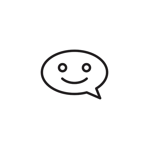 Chat en vivo Icon Set Talk Discurso Comentario Simbolo vectorial de burbuja en un estilo negro lleno y delineado Signo de mensaje de soporte en línea