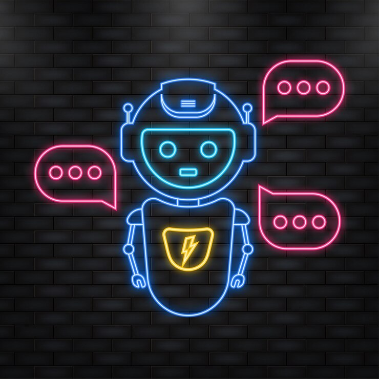 Vector chatbot icon concepto chat bot o chatterbot robot asistencia virtual de sitio web o móvil