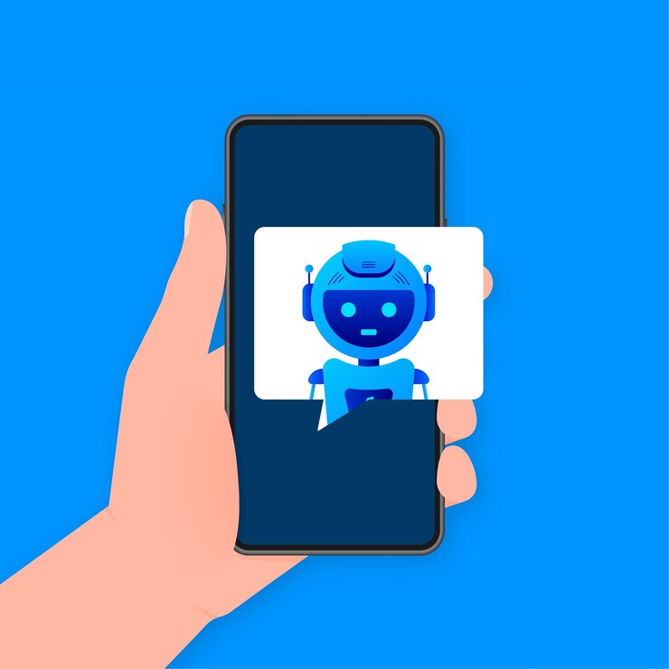 Vector chatbot icon concepto chat bot o chatterbot robot asistencia virtual del sitio web