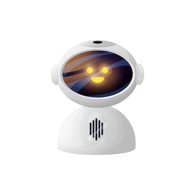 Vector chatbot virtual ai servicio soporte robot chat bot