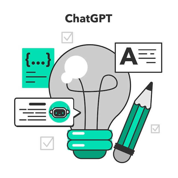 ChatGPT Comunicación en línea con bot de chat de inteligencia artificial