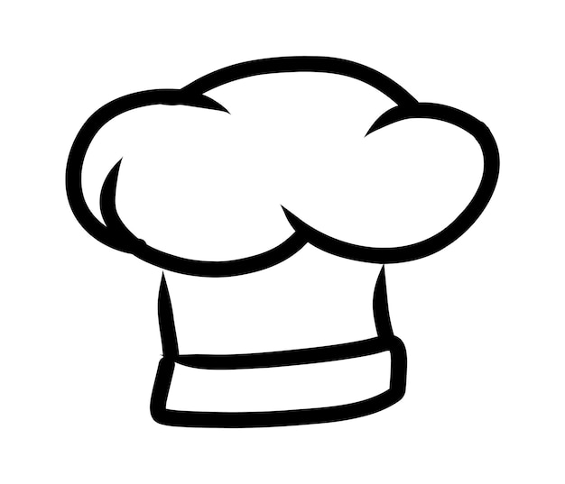 Vector chef cook iconos vector cook cap logos para restaurante