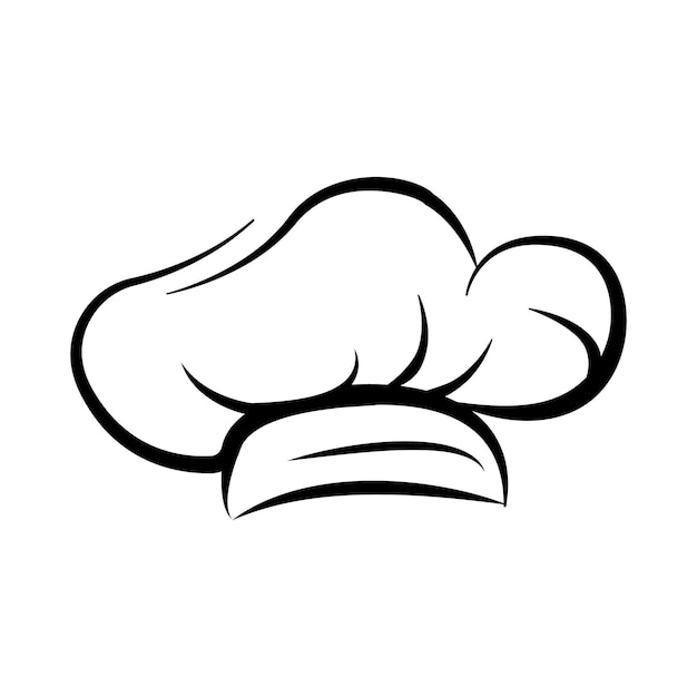 Chef icono logo vector plantilla de diseño