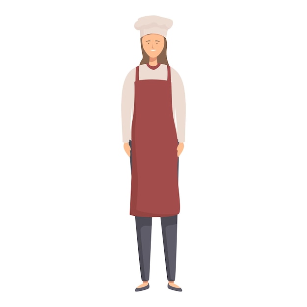 Chef profesional en la ilustración del uniforme