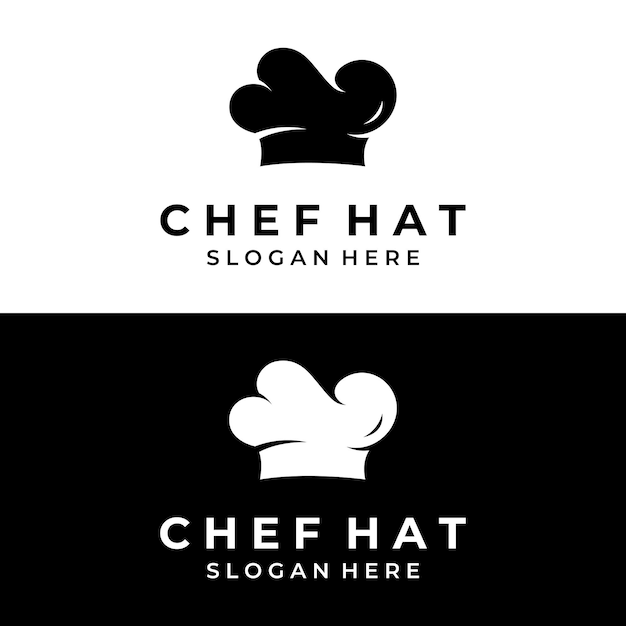 Chef profesional o diseño de plantilla de logotipo de sombrero de chef de cocina Logotipo para cocinero de casa de negocios y chef de restaurante