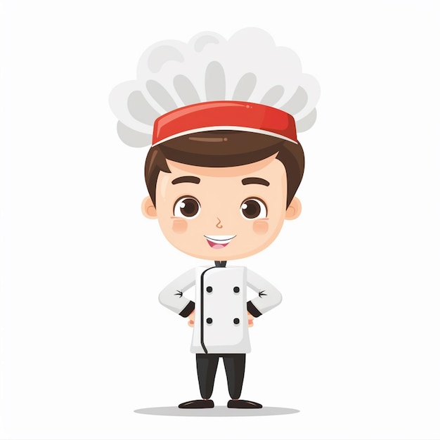 chef restaurante vector cocina cocinero sombrero comida símbolo de icono profesional señal de ilustración