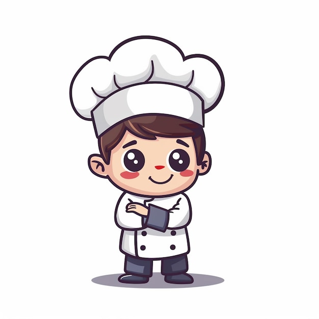 chef restaurante vector cocina cocinero sombrero comida símbolo de icono profesional señal de ilustración