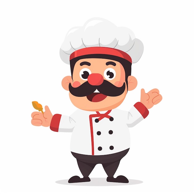 chef restaurante vector cocina cocinero sombrero comida símbolo de icono profesional señal de ilustración