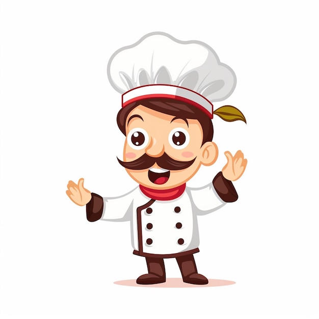 chef restaurante vector cocina cocinero sombrero comida símbolo de icono profesional señal de ilustración