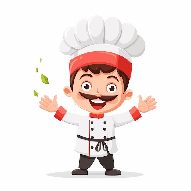 chef restaurante vector cocina cocinero sombrero comida símbolo de icono profesional señal de ilustración