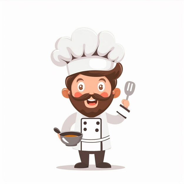 chef restaurante vector cocina cocinero sombrero comida símbolo de icono profesional señal de ilustración