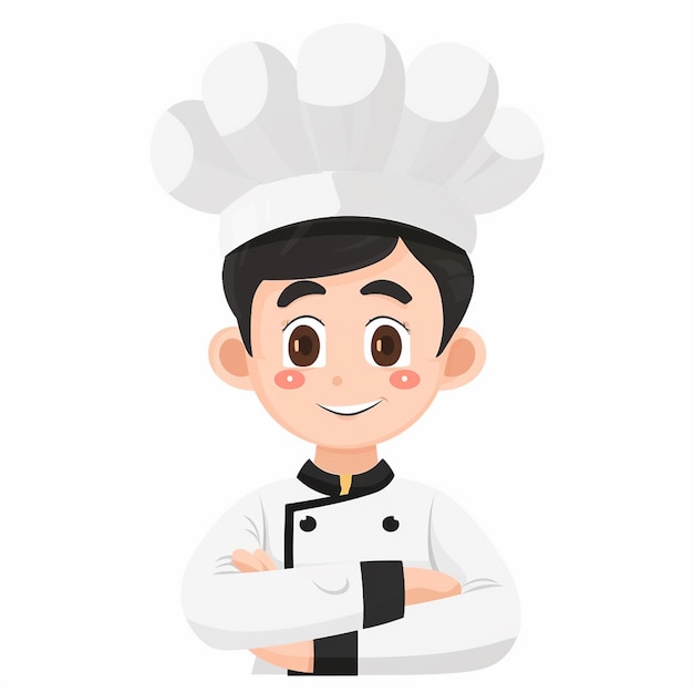 chef restaurante vector cocina cocinero sombrero comida símbolo de icono profesional señal de ilustración