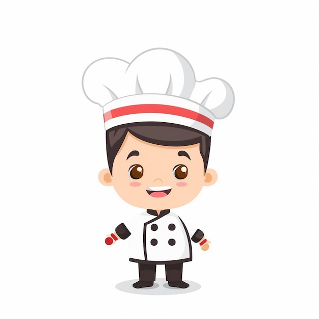 chef restaurante vector cocina cocinero sombrero comida símbolo de icono profesional señal de ilustración
