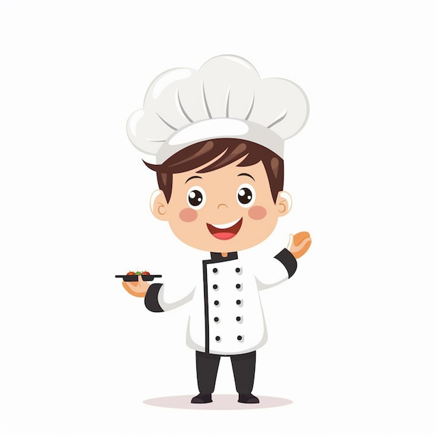 chef restaurante vector cocina cocinero sombrero comida símbolo de icono profesional señal de ilustración