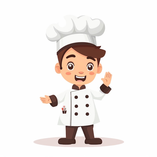 chef restaurante vector cocina cocinero sombrero comida símbolo de icono profesional señal de ilustración