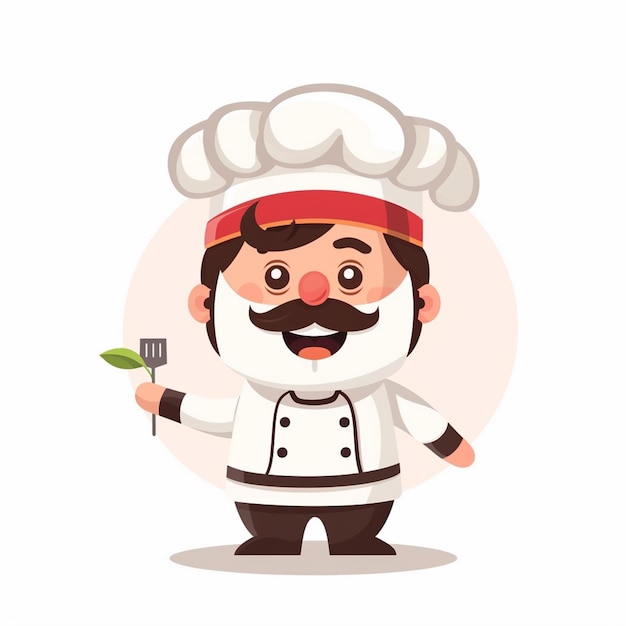 chef restaurante vector cocina cocinero sombrero comida símbolo de icono profesional señal de ilustración