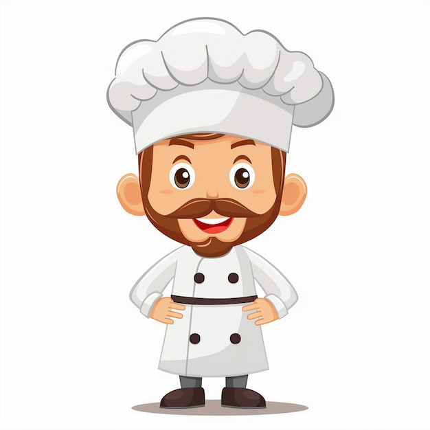 chef restaurante vector cocina cocinero sombrero comida símbolo de icono profesional señal de ilustración