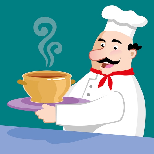 Chef vector design illustration