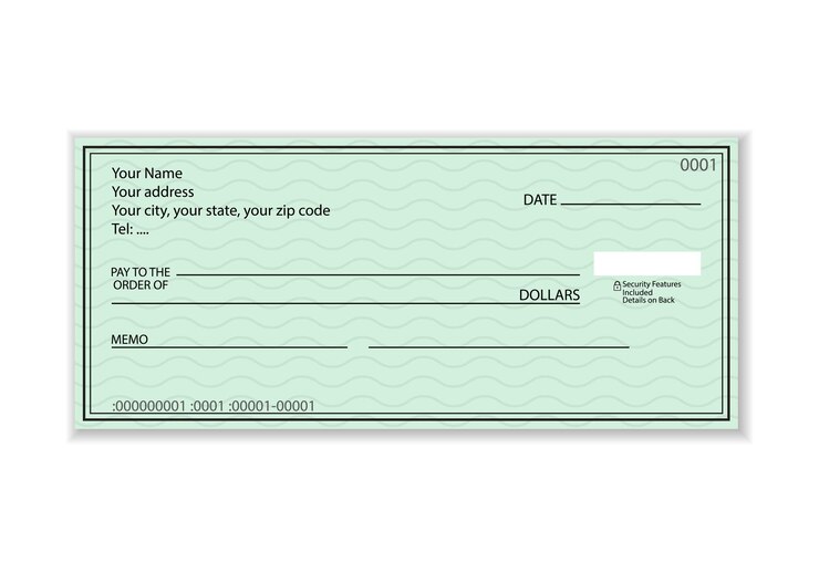 cheque bancario